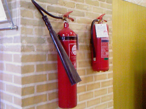 محل مناسب نصب کپسول آتش نشانی